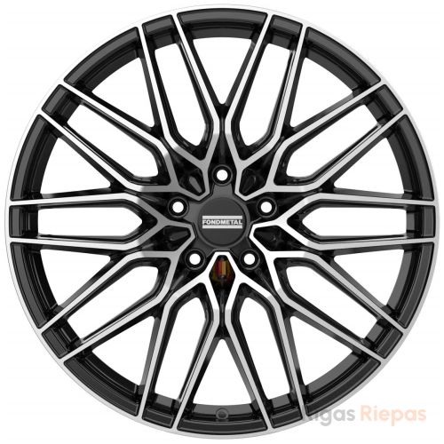 Fondmetal Cratos 10x22 5x112 ET21, melns · pulēts