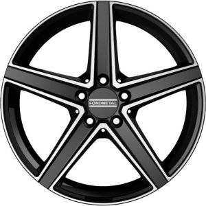Fondmetal Ioke 8x18 5x112 ET38, melns · pulēts (Matt Black Machined)