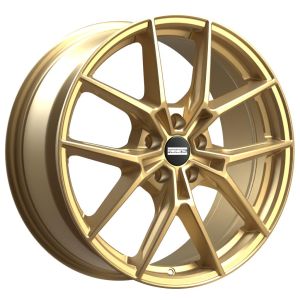 Fondmetal Iupiter 8.5x19 5x114.3 ET38, золотистый · матовый