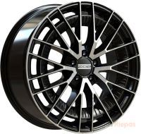 Fondmetal Kari 10x21 5x112 ET19, black · polished (Glossy Black Machined)