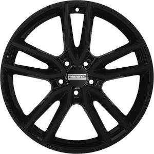 Fondmetal Koros 8.5x19 5x120 ET40, чёрный · глянцевый