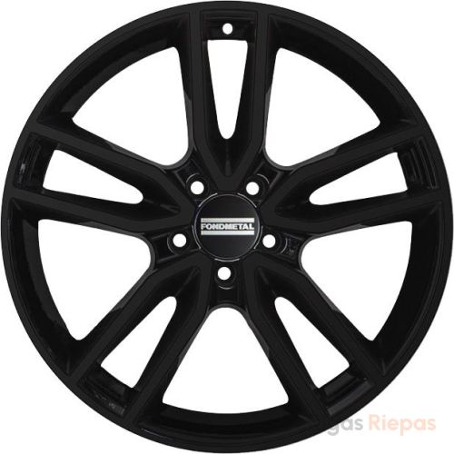 Fondmetal Koros 8x18 5x108 ET45, чёрный · глянцевый