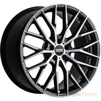 Fondmetal Makhai 9x20 5x112 ET33, чёрный · полированный