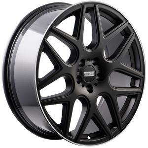 Fondmetal Moros 9.5x20 5x130 ET35, чёрный · полированный (Matt Black Machined Lip)