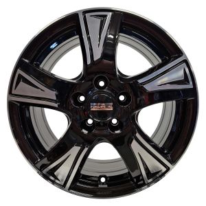Fondmetal PRO1 6.5x16 5x120 ET51, black · polished (Glossy Black Machined)