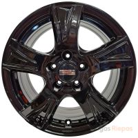 Fondmetal PRO1 6.5x16 5x108 ET42, чёрный · глянцевый