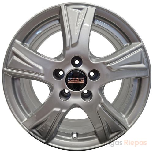Fondmetal PRO1 6.5x16 5x120 ET51, silver · gloss