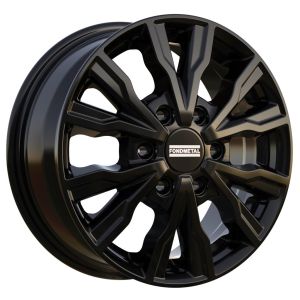 Fondmetal PRO2 7x17 6x130 ET50, black · gloss