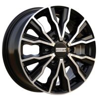 Fondmetal PRO2 6.5x16 6x125 ET50, melns · pulēts (Glossy Black Machined)