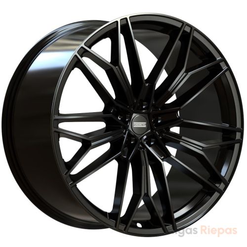 Fondmetal STC-23 10x23 5x120 ET40, чёрный · глянцевый