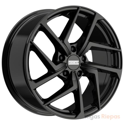 Fondmetal Taara 8x19 5x130 ET43, чёрный · глянцевый