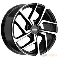 Fondmetal Taara 8x19 5x112 ET44, чёрный · полированный (Glossy Black Machined)
