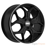 Fondmetal Taranis 8x19 5x112 ET32, чёрный · полированный (Matt Black Machined Lip)