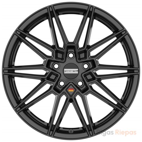 Fondmetal Thoe 8x20 5x112 ET45, чёрный · глянцевый