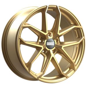Fondmetal Zelos 10x20 5x120 ET39, золотистый · матовый