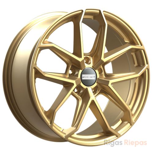 Fondmetal Zelos 10.5x20 5x130 ET47, gold · matte