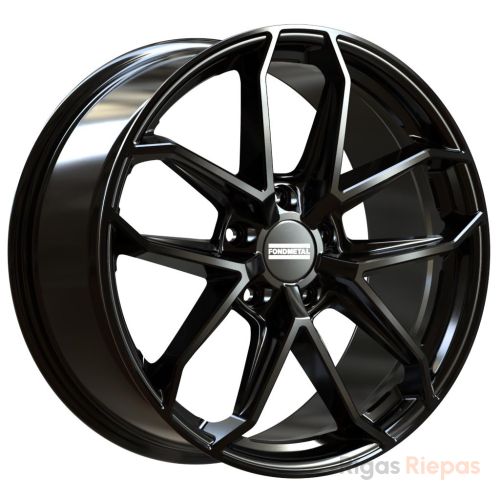 Fondmetal Zelos 10x20 5x132 ET28, black