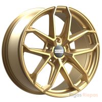 Fondmetal Zelos 10.5x20 5x130 ET47, gold · matte