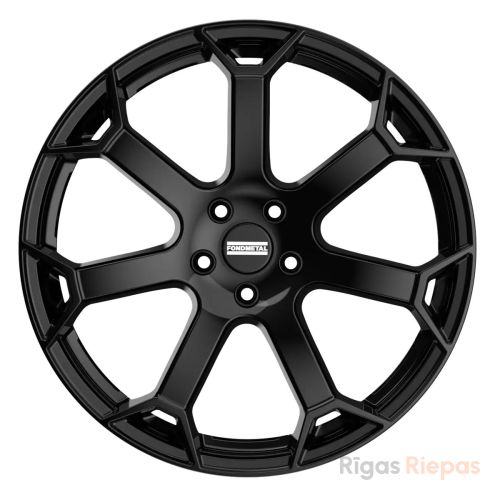 Fondmetal Zephyrus 9x20 5x112 ET34, melns · spīdīgs