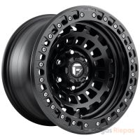 Fuel D101 Zephyr Beadlock 9x17 6x139.7 ET-15, чёрный · матовый
