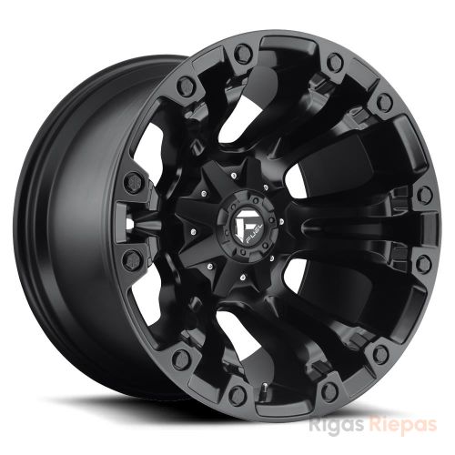 Fuel D560 Vapor 10x22 5x139.7/5x150 ET10, чёрный · матовый