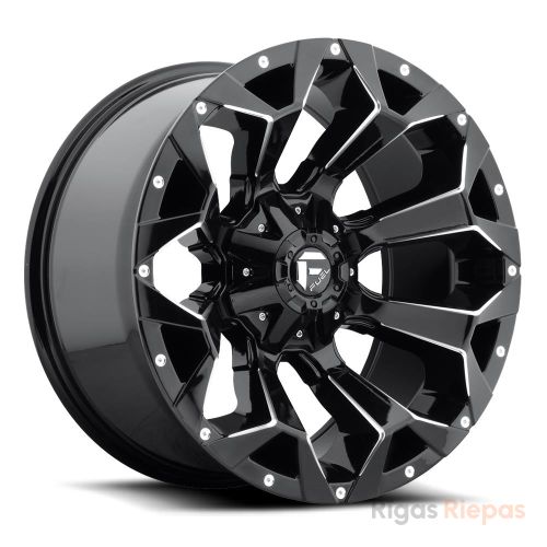 Fuel D576 Assault 9x20 6x139.7/6x135 ET1, black · gloss (Gloss Black Milled)