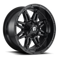 Fuel D625 Hostage 9x18 6x139.7/6x135 ET1, чёрный · глянцевый