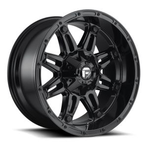 Fuel D625 Hostage 9x18 6x139.7/6x135 ET1, чёрный · глянцевый