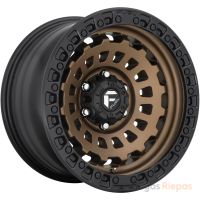 Fuel D634 Zephyr 8x17 5x114.3 ET38, бронзовый · матовый (Matte Bronze Black Bead Ring)