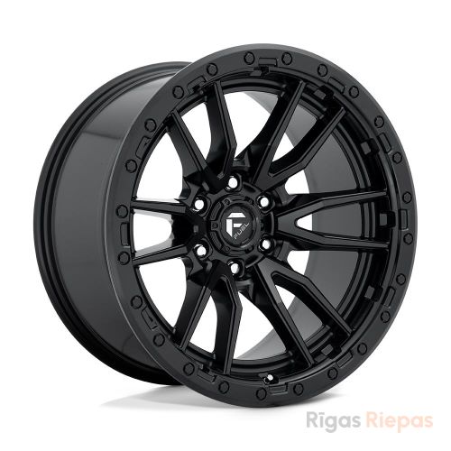 Fuel D679 Rebel 9x18 5x139.7 ET20, чёрный · матовый