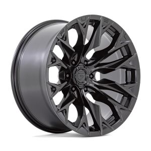 Fuel D804 Flame 10x20 6x139.7 ET-18, melns (Blackout)