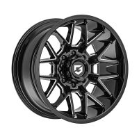 Gear Off Road 768 Primacy 10x20 6x139.7/6x135 ET-19, чёрный · глянцевый (Glossy Black Milled)