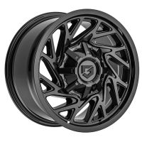 Gear Off Road 769 Sequence 10x22 6x139.7/6x135 ET-19, чёрный · глянцевый