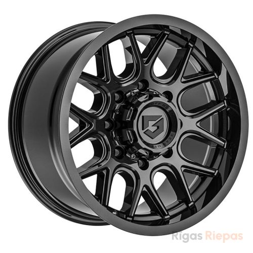 Gear Off Road 771 Magnus 9x18 6x135 ET18, black · gloss