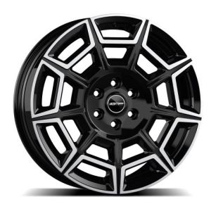 GMP Pervan Black Diamond 7.5x18 6x120 ET50, melns · pulēts (Black Diamond)