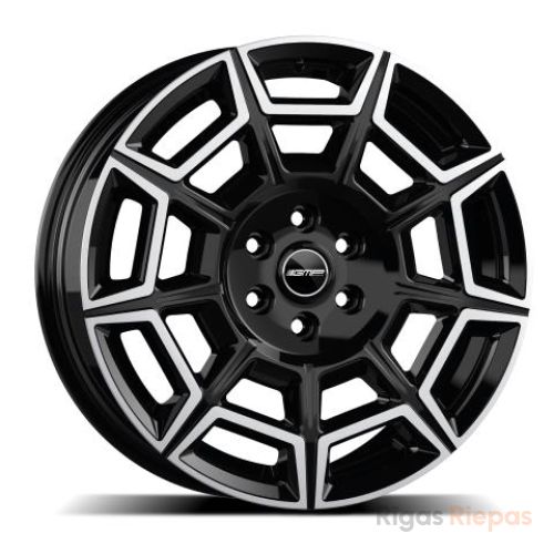 GMP Pervan Black Diamond 7.5x18 6x120 ET50, чёрный · полированный (Black Diamond)
