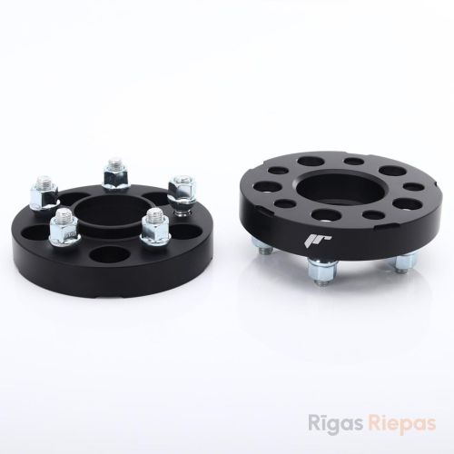 Japan Racing disku starplika 15 mm 5x114.3, ar tapskrūvēm, melna