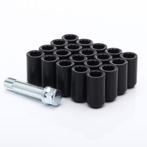 Japan Racing колёсная гайка M14x1.5x32, конус 60°, Tuner, чёрная