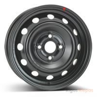 KFZ 5490 5x14 4x100 ET46, melns
