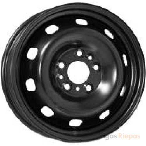 KFZ 6011 6x16 5x118 ET68, melns