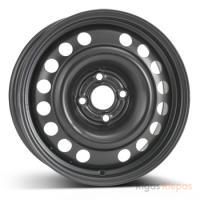 KFZ 6435 6x15 4x100 ET43, black
