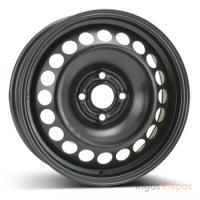 KFZ 6445 6x15 4x100 ET39, melns