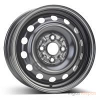 KFZ 6545 5.5x14 4x100 ET45, melns