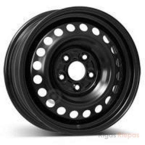 KFZ 6596 6.5x16 5x114.3 ET40, melns