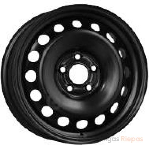 KFZ 7037 6.5x16 5x108 ET45, melns
