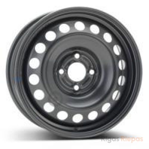 KFZ 7775 6x15 4x100 ET40, melns