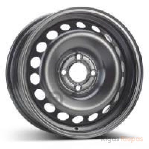 KFZ 7777 6x15 4x100 ET40, melns
