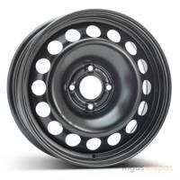 KFZ 9432 6.5x16 4x108 ET20, melns