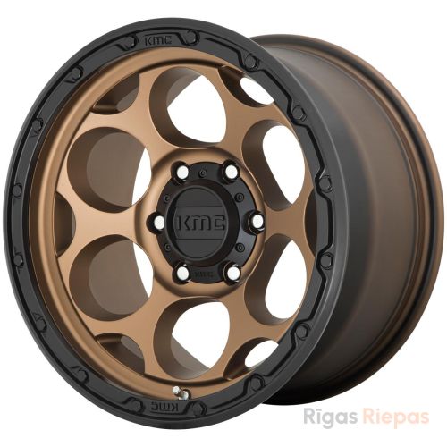KMC KM541 Dirty Harry 8.5x18 6x139.7 ET18, bronzas · matēts (Matte Bronze With Black Lip)