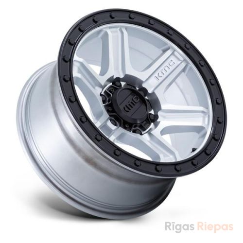 KMC KM551 Outrun 9x18 6x139.7 ET18, чёрный · полированный (Machined With Gloss Black Lip)